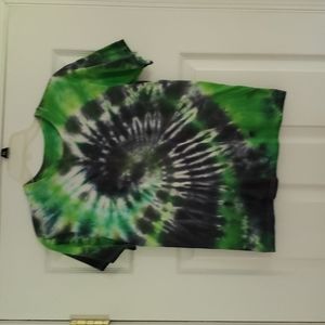 Handmade Tie Dye T Shirt in Swirl Pattern, Size Small/Boys XL - BRAND …